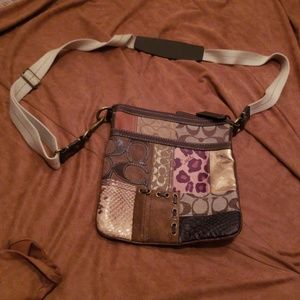 Coach multicolored crossbody